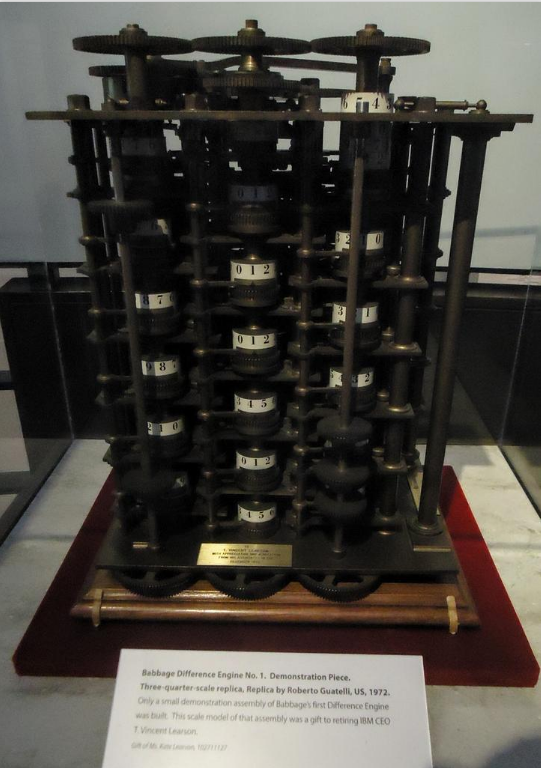 Babbage's machine